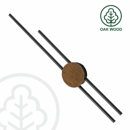 Brilagi - LED Zidna svjetiljka WOODY COLLINE LED/15W/230V 80 cm hrast