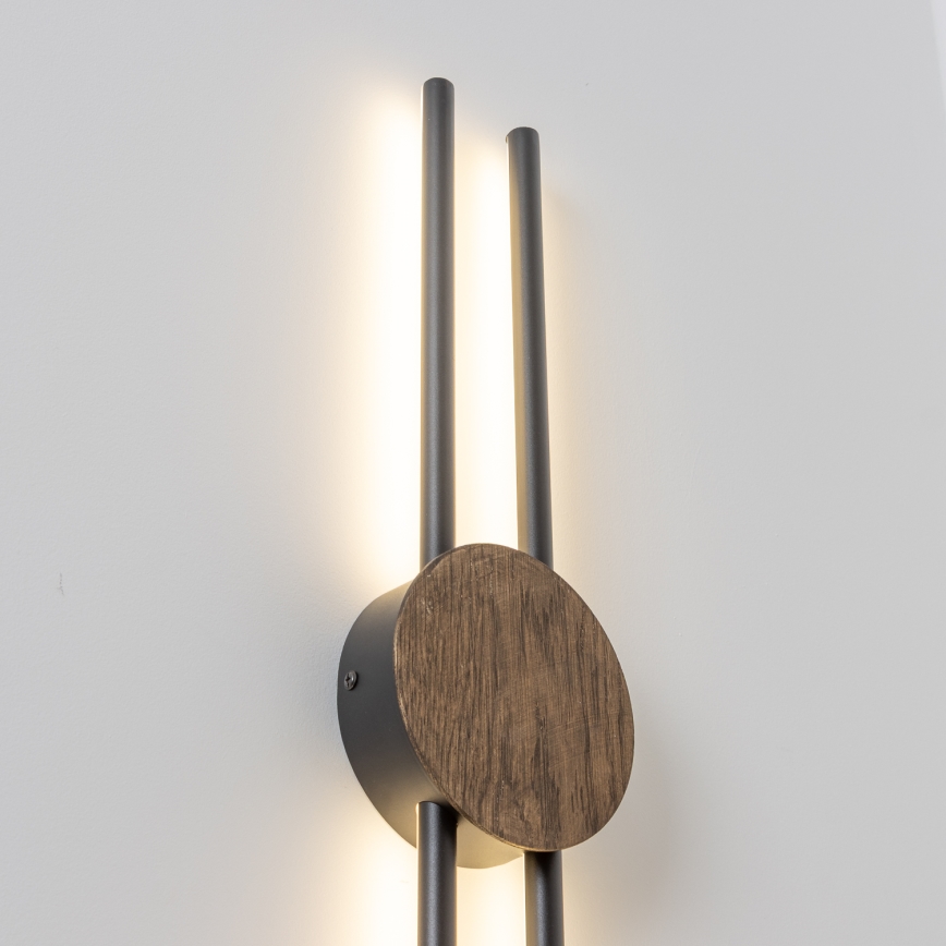 Brilagi - LED Zidna svjetiljka WOODY COLLINE LED/15W/230V 80 cm hrast