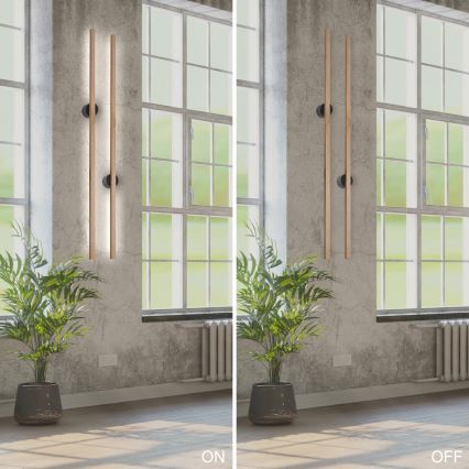 Brilagi - LED Zidna svjetiljka WOODY LINE LED/12W/230V 120 cm hrast