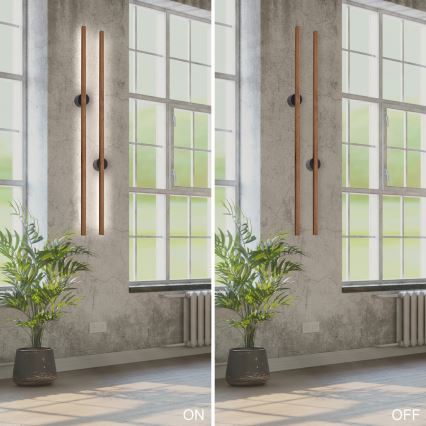 Brilagi - LED Zidna svjetiljka WOODY LINE LED/12W/230V 120 cm hrast trešnja