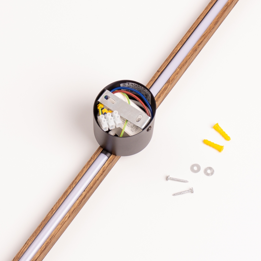 Brilagi - LED zidna svjetiljka WOODY LINE LED/7W/230V 4000K 60 cm hrast/orah