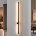 Brilagi - LED zidna svjetiljka WOODY LINE LED/7W/230V 4000K 60 cm hrast trešnja