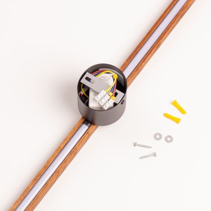 Brilagi - LED zidna svjetiljka WOODY LINE LED/7W/230V 4000K 60 cm hrast trešnja