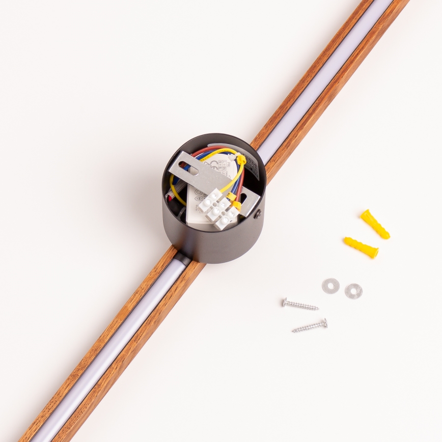 Brilagi - LED zidna svjetiljka WOODY LINE LED/7W/230V 4000K 60 cm hrast trešnja