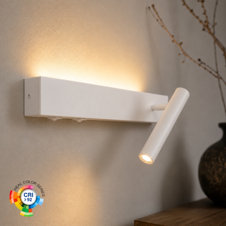 Brilagi - LED zidna točkasta svjetiljka ARLIX LED/3W/230V + LED/7W bijela CRI 90