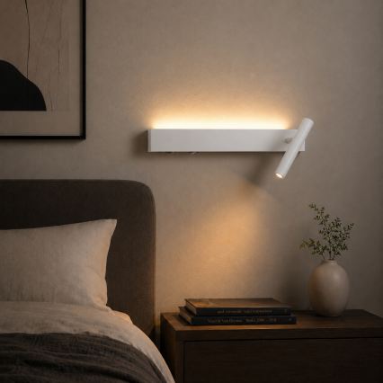 Brilagi - LED zidna točkasta svjetiljka ARLIX LED/3W/230V + LED/7W bijela CRI 90