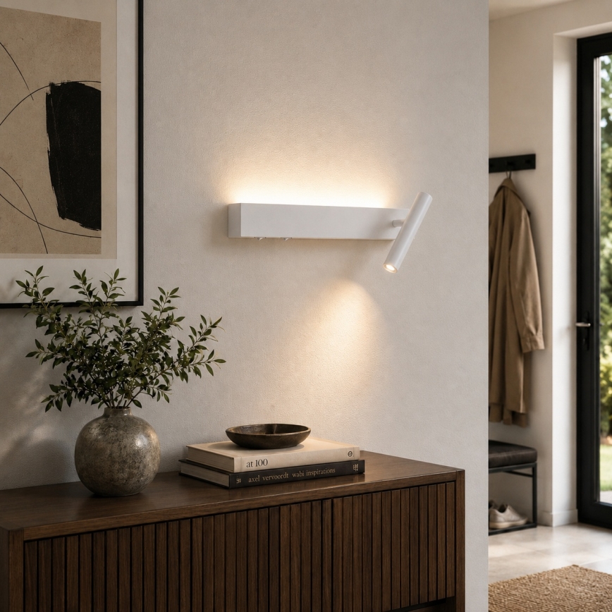 Brilagi - LED zidna točkasta svjetiljka ARLIX LED/3W/230V + LED/7W bijela CRI 90