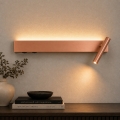 Brilagi - LED zidni reflektor ARLIX LED/3W/230V + LED/7W brončani CRI 90