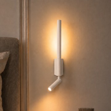 Brilagi - LED zidni spot VIXON LED/3W/230V + LED/5W bijela CRI 90