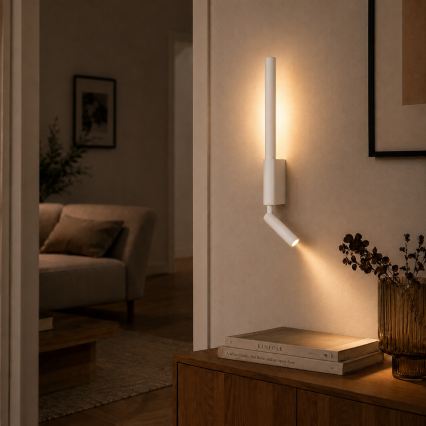 Brilagi - LED zidni spot VIXON LED/3W/230V + LED/5W bijela CRI 90