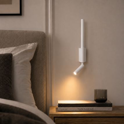 Brilagi - LED zidni spot VIXON LED/3W/230V + LED/5W bijela CRI 90