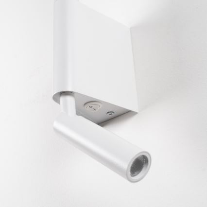 Brilagi - LED zidni spot VIXON LED/3W/230V + LED/5W bijela CRI 90