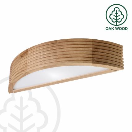 Brilagi - LED zidno svjetlo CARVALHO MODERN 1xE27/60W/230V hrast