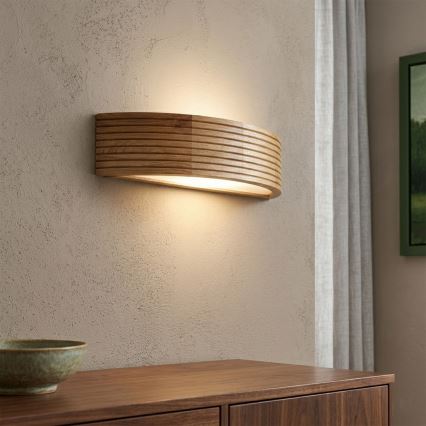 Brilagi - LED zidno svjetlo CARVALHO MODERN 1xE27/60W/230V hrast
