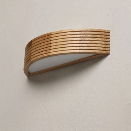 Brilagi - LED zidno svjetlo CARVALHO MODERN 1xE27/60W/230V hrast