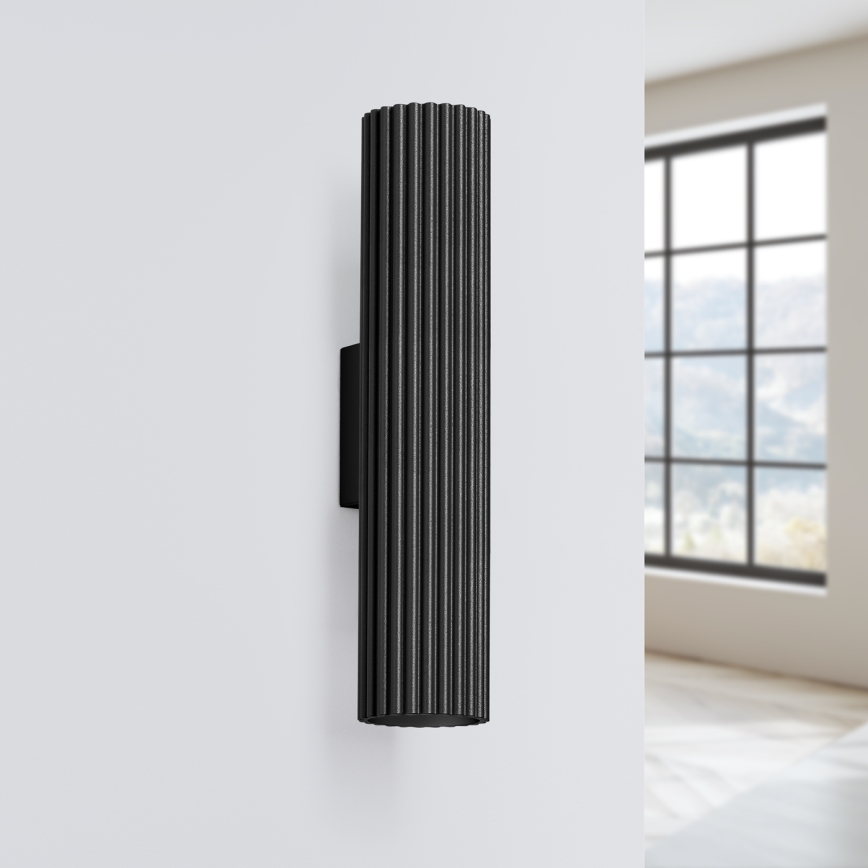 Brilagi - LED zidno svjetlo CRESTO 2xGU10/10W/230V 30 cm crno