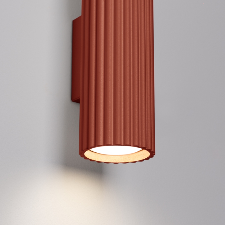 Brilagi - LED zidno svjetlo CRESTO 2xGU10/10W/230V 30 cm crvena