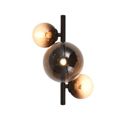 Brilagi - LED zidno svjetlo MILLA 3xG9/3W/230V smeđe/zadimljeno smeđe