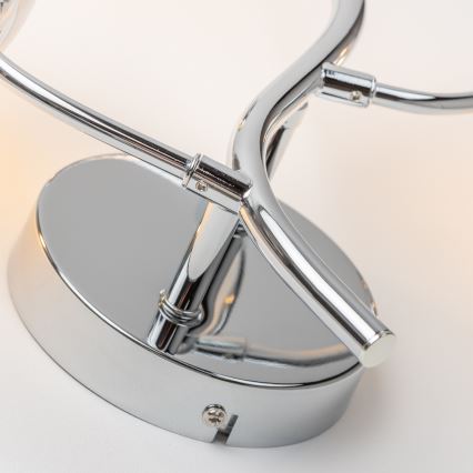 Brilagi - LED zidno svjetlo MISTEL 3xG9/3W/230V crni krom/dimljeno