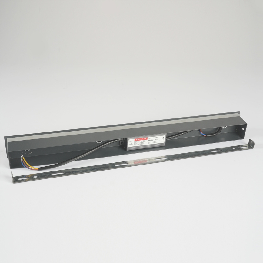 Brilagi - LED vanjsko zidno svjetlo LINEAR LED/8W/230V 3000K IP65 30 cm antracit CRI 90