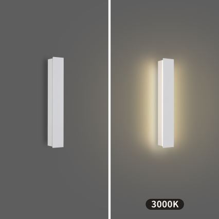 Brilagi - LED vanjsko zidno svjetlo LINEAR LED/8W/230V 3000K IP65 30 cm bijela CRI 90