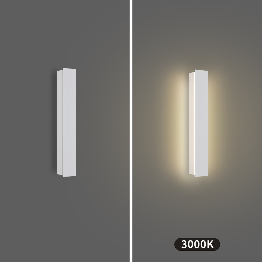 Brilagi - LED vanjsko zidno svjetlo LINEAR LED/8W/230V 3000K IP65 30 cm bijela CRI 90