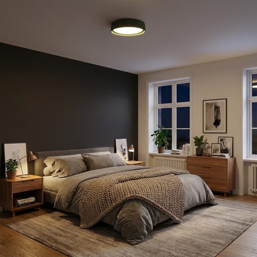 Brilagi - LUCIA LED stropna svjetiljka LED/24W/230V Ø 31 cm zelena