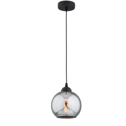 Brilagi - Luster na kabelu 1xE27/60W/230V crna/zadimljena siva