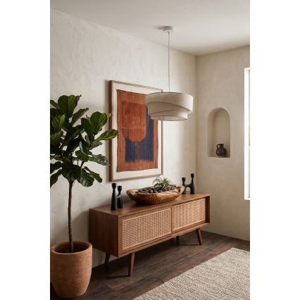 Brilagi - Luster na kabelu ARROW 1xE27/60W/230V Ø 45 cm bež