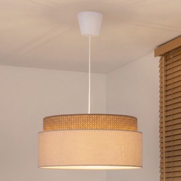 Brilagi - Luster na kabelu PADOVA 1xE27/60W/230V Ø 40 cm bež