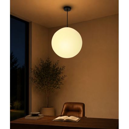 BRILAGI - Luster na kabelu POLOS 1xE27/40W/230V Ø 40 cm crna