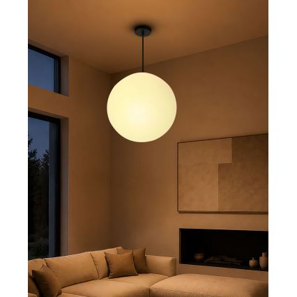 BRILAGI - Luster na kabelu POLOS 1xE27/40W/230V Ø 40 cm crna