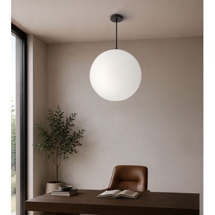 BRILAGI - Luster na kabelu POLOS 1xE27/40W/230V Ø 40 cm crna