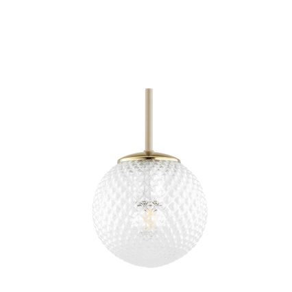 Brilagi - Luster na kabelu STELLA 1xE27/60W/230V Ø 15 cm bež/zlatna