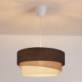 Brilagi - Luster na kabelu TRIO 1xE27/60W/230V Ø 40 cm smeđa/bež/bijela