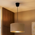 Brilagi - Luster na kabelu VELVET 1xE27/60W/230V Ø 40 cm bež/zlatna