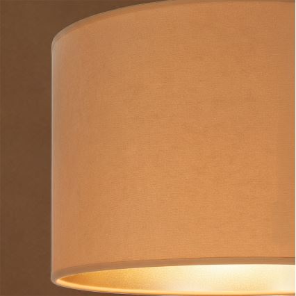 Brilagi - Luster na kabelu VELVET 1xE27/60W/230V Ø 40 cm bež/zlatna