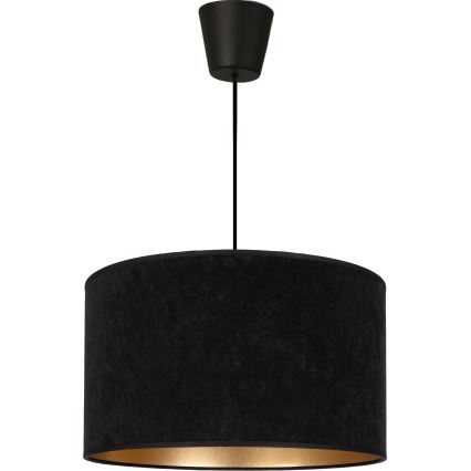 Brilagi - Luster na kabelu VELVET 1xE27/60W/230V Ø 40 cm crno-zlatni