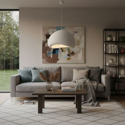 Brilagi - Luster na kabelu WABI SABI 1xE27/40W/230V pr. 50 cm bijela