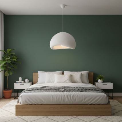 Brilagi - Luster na kabelu WABI SABI 1xE27/40W/230V pr. 50 cm bijela