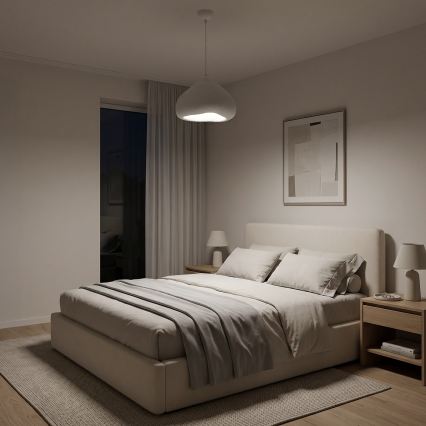 Brilagi - Luster na kabelu WABI SABI 1xE27/40W/230V Ø 32 cm bijela