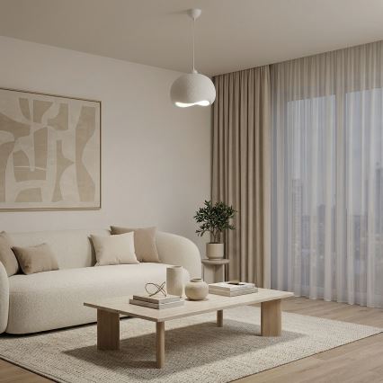 Brilagi - Luster na kabelu WABI SABI 1xE27/40W/230V Ø 34 cm bijela