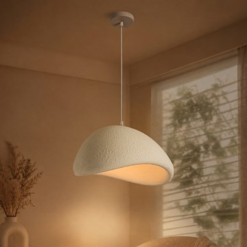 BRILAGI - Luster na kabelu WABI SABI 1xE27/60W/230V Ø 40 cm bijela