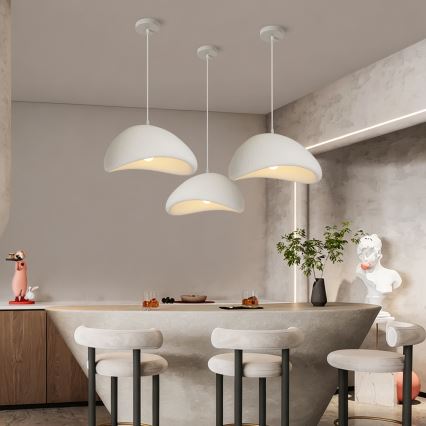 BRILAGI - Luster na kabelu WABI SABI 1xE27/60W/230V Ø 40 cm bijela