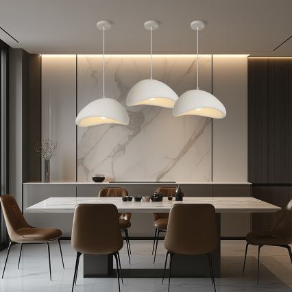 BRILAGI - Luster na kabelu WABI SABI 1xE27/60W/230V Ø 40 cm bijela