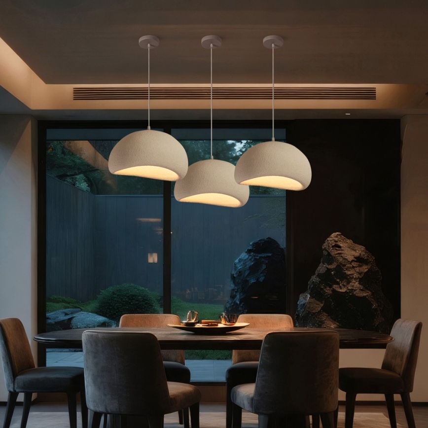 BRILAGI - Luster na kabelu WABI SABI 1xE27/60W/230V Ø 40 cm bijela