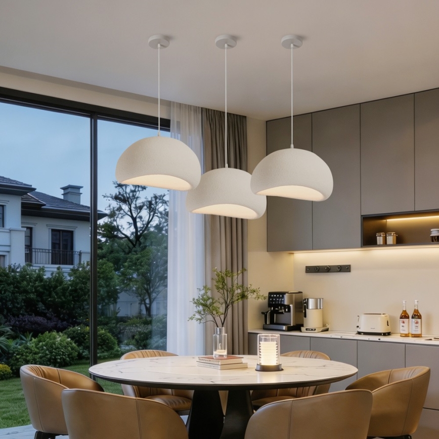BRILAGI - Luster na kabelu WABI SABI 1xE27/60W/230V Ø 40 cm bijela
