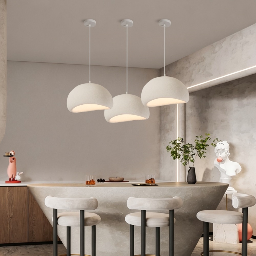 BRILAGI - Luster na kabelu WABI SABI 1xE27/60W/230V Ø 40 cm bijela