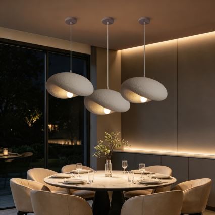 BRILAGI - Luster na kabelu WABI SABI 1xE27/60W/230V Ø 40 cm bijela