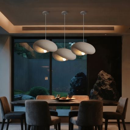 BRILAGI - Luster na kabelu WABI SABI 1xE27/60W/230V Ø 40 cm bijela
